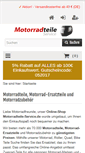 Mobile Screenshot of motorradteile-service.de